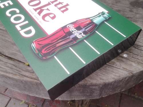 coca cola channel sign